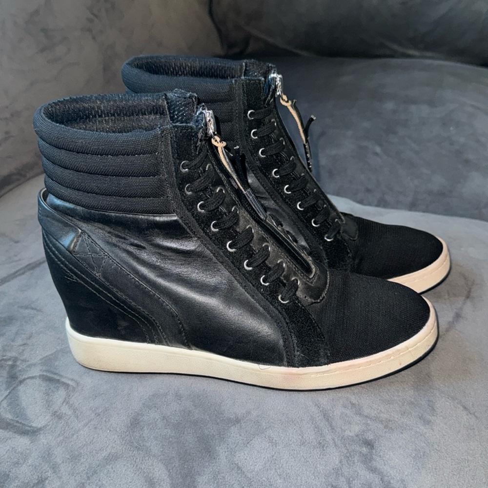 L.A.M.B wedge sneakers